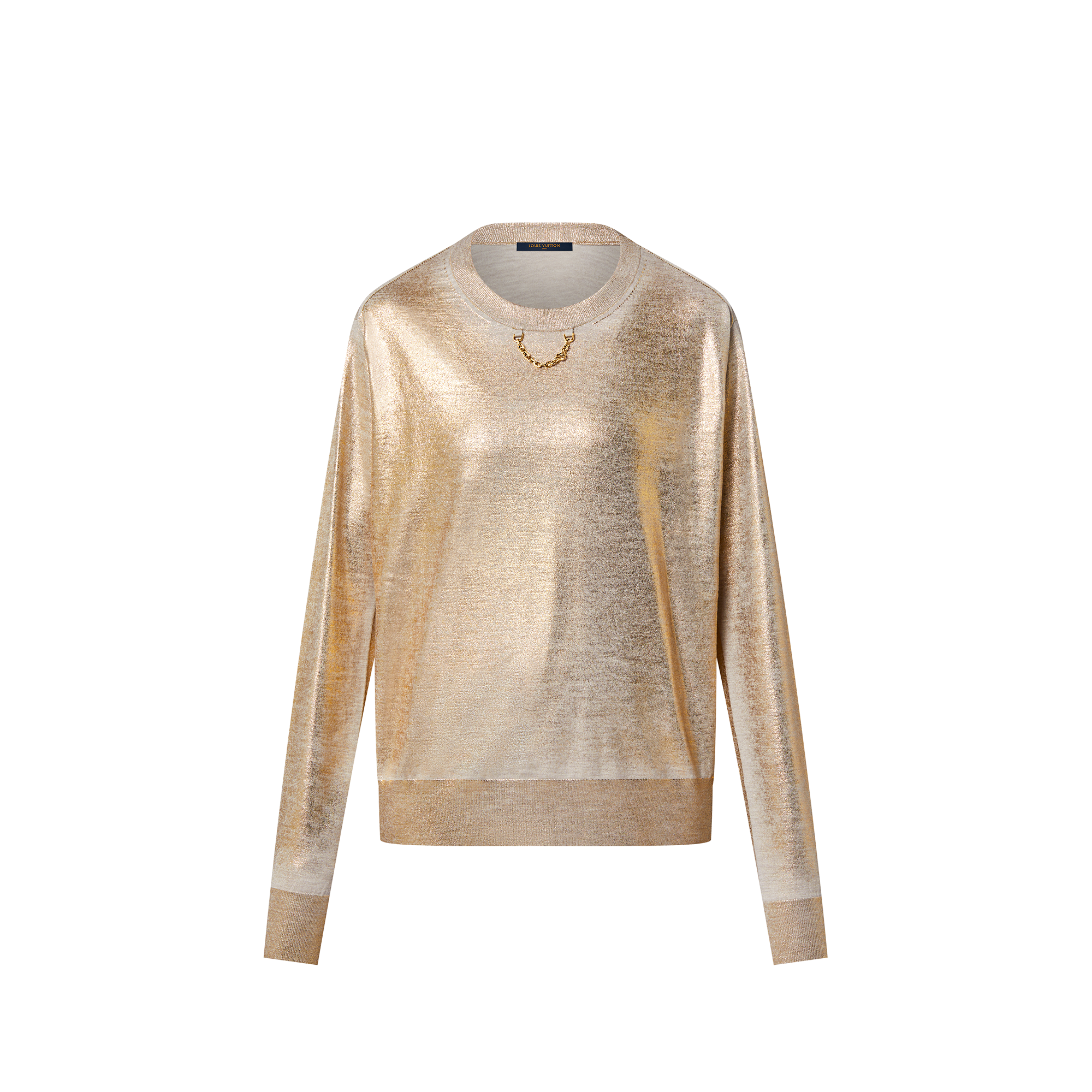 Gold on sale metallic jumper